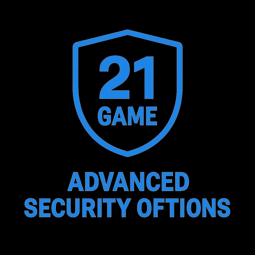 Icon depicting security options for 21 Game.