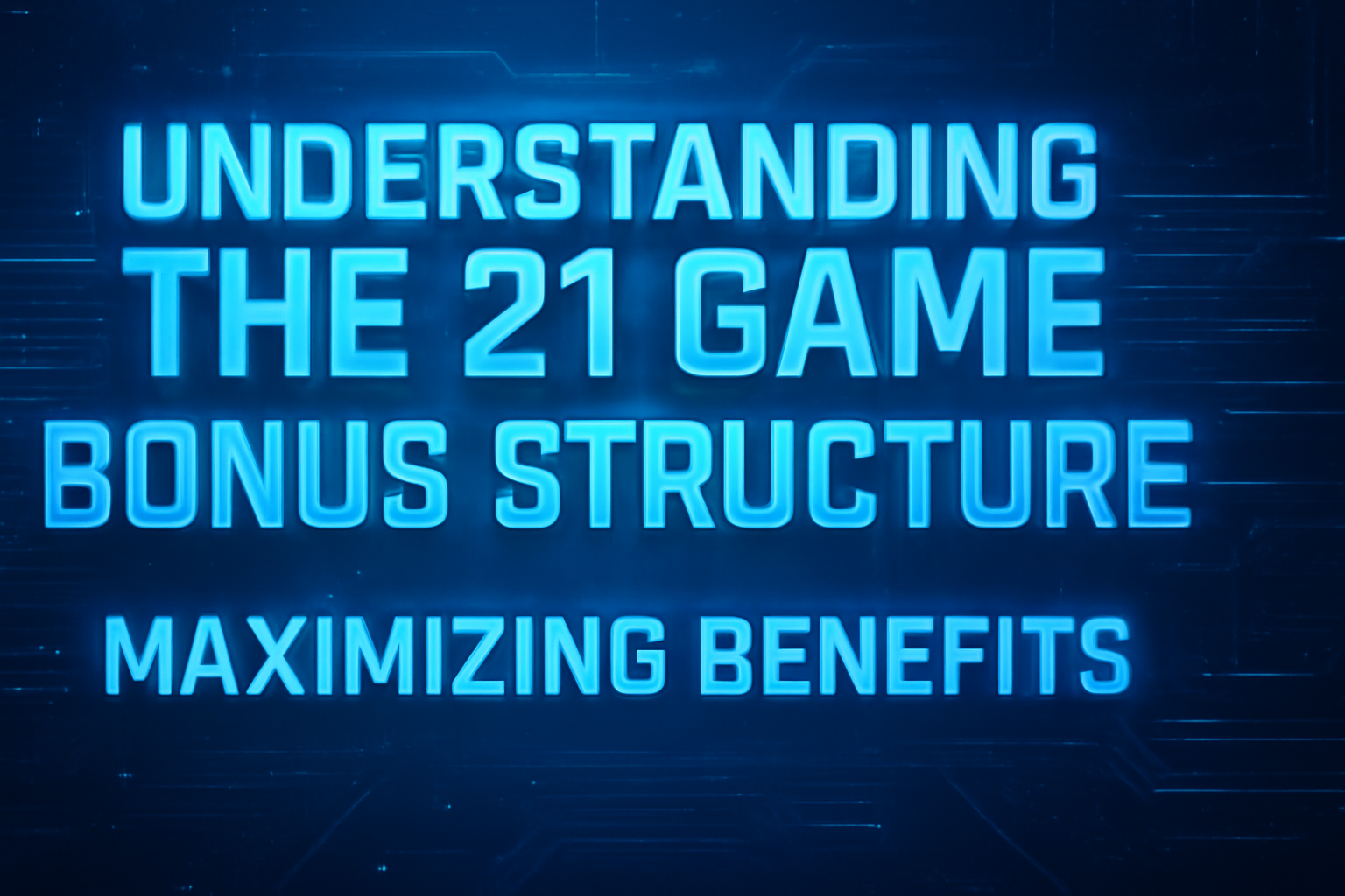 An informative representation of 21 Game website navigation features.