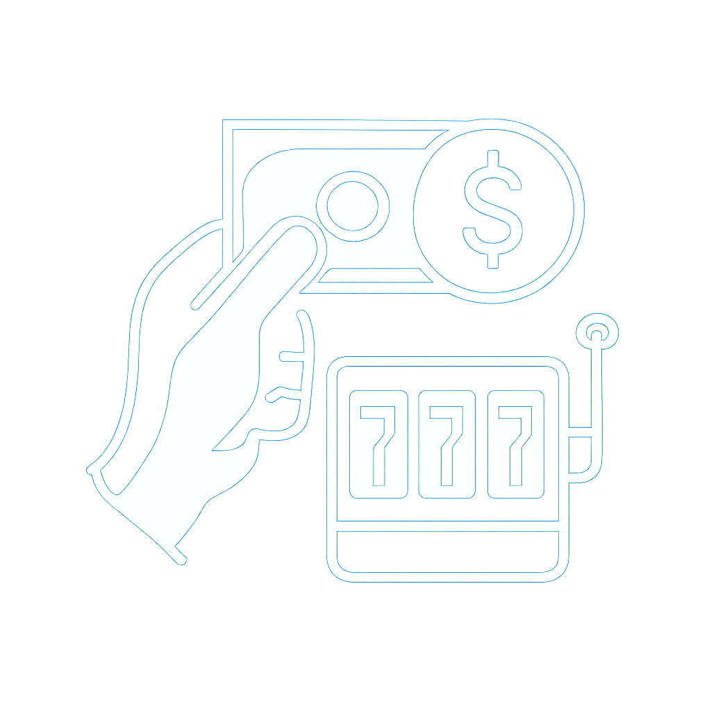 An icon representing 21 Game Security Features in a professional style.