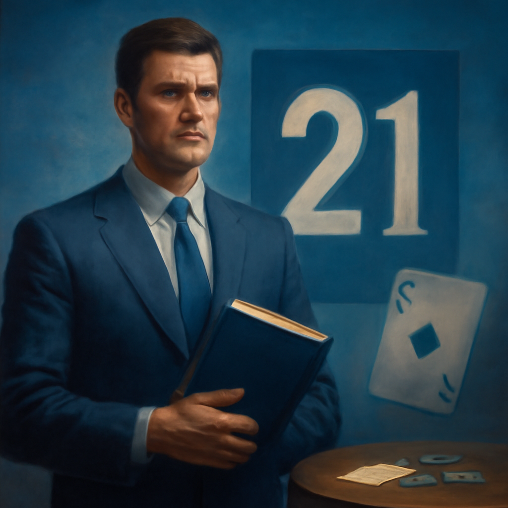 An illustration detailing 21 Game Encryption Technology.