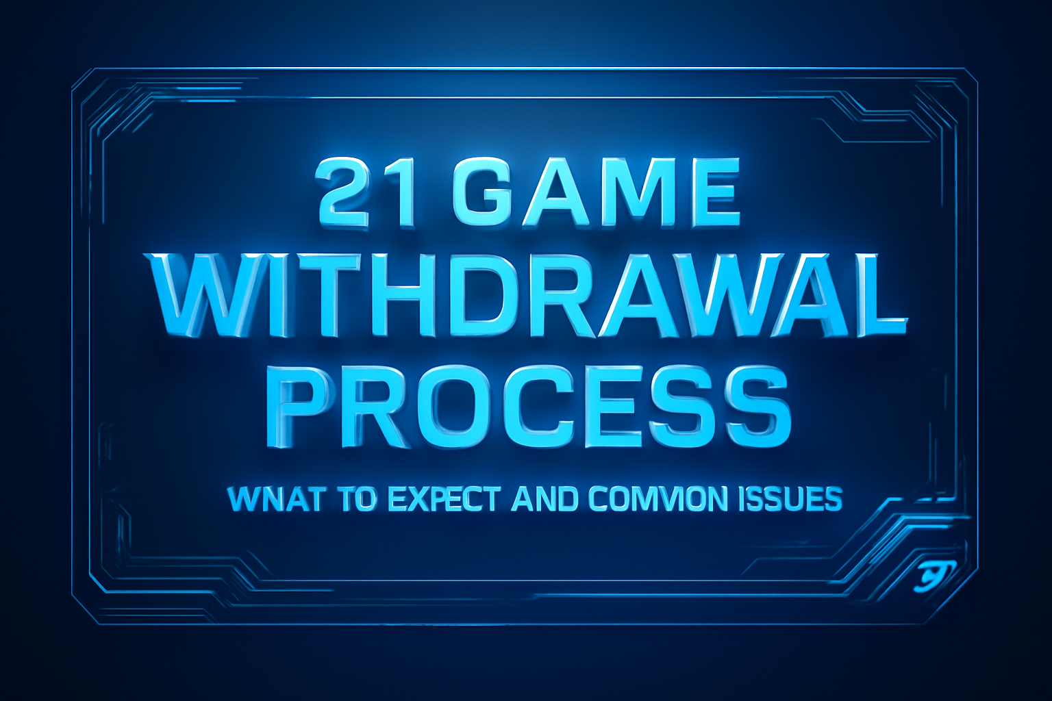 A high-tech representation of the 21 Game app interface.