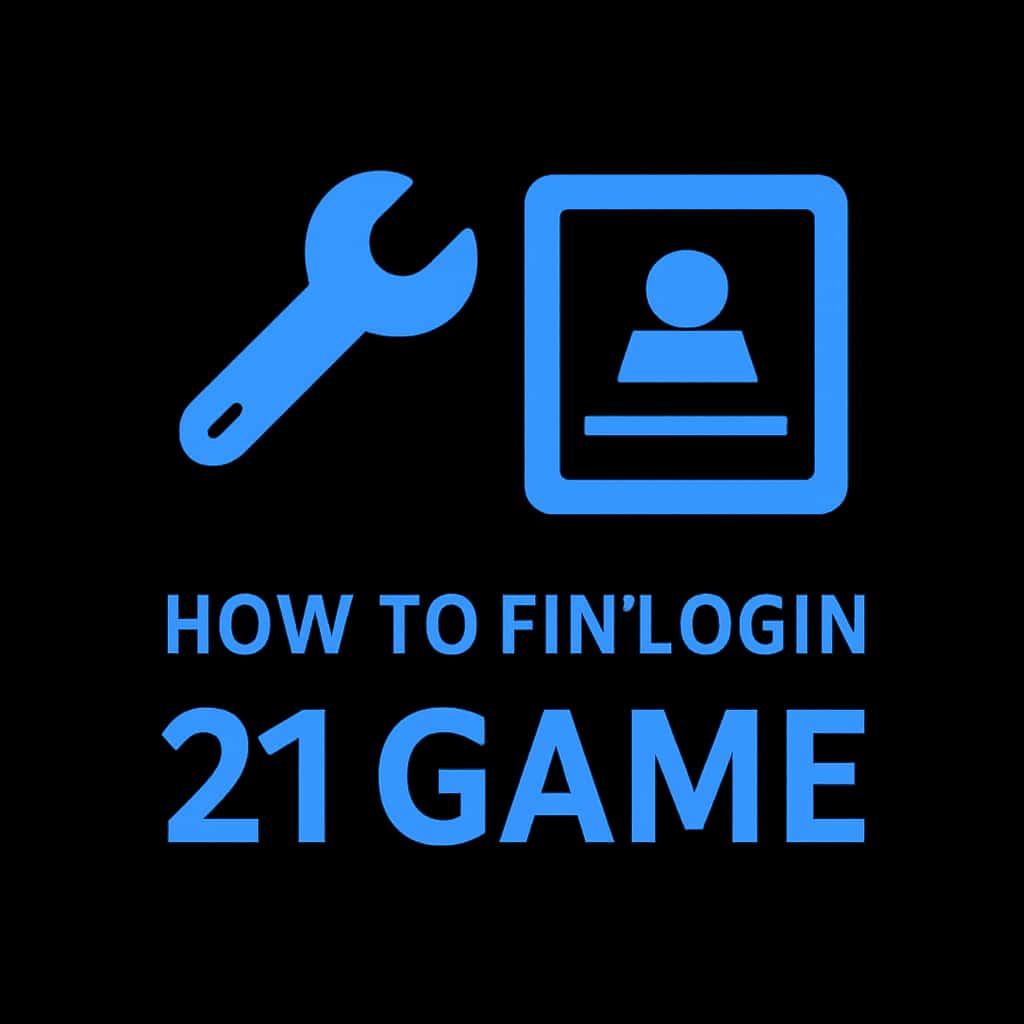 An icon symbolizing assistance for fixing login issues in 21 Game.