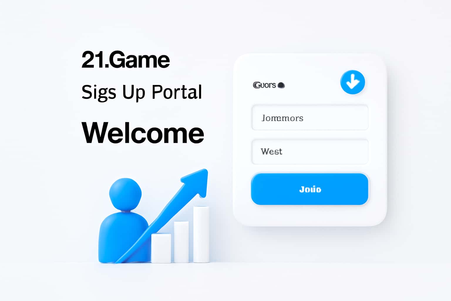 21 Game Sign Up Portal Interface